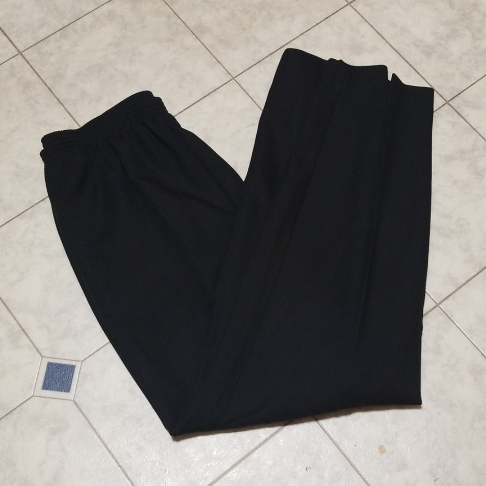 Alfred Dunner black polyester pants size 16